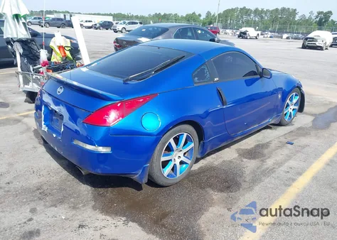 2004 Nissan 350Z z USA, uszkodzony, nr VIN JN1AZ34D34T150619